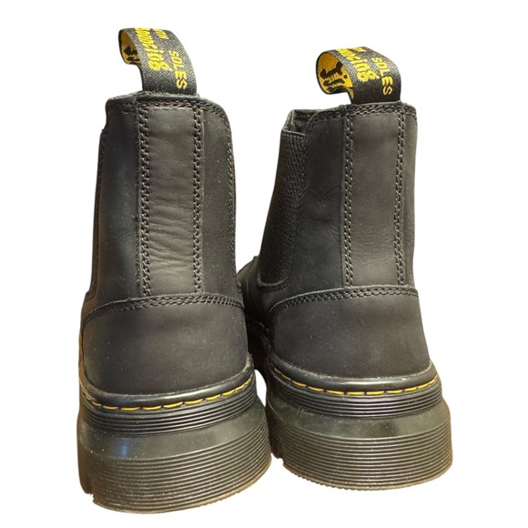 Dr. Martens Black Virginia Leather Chelsea Boots (8M/9.5F) - Picture 5 of 8